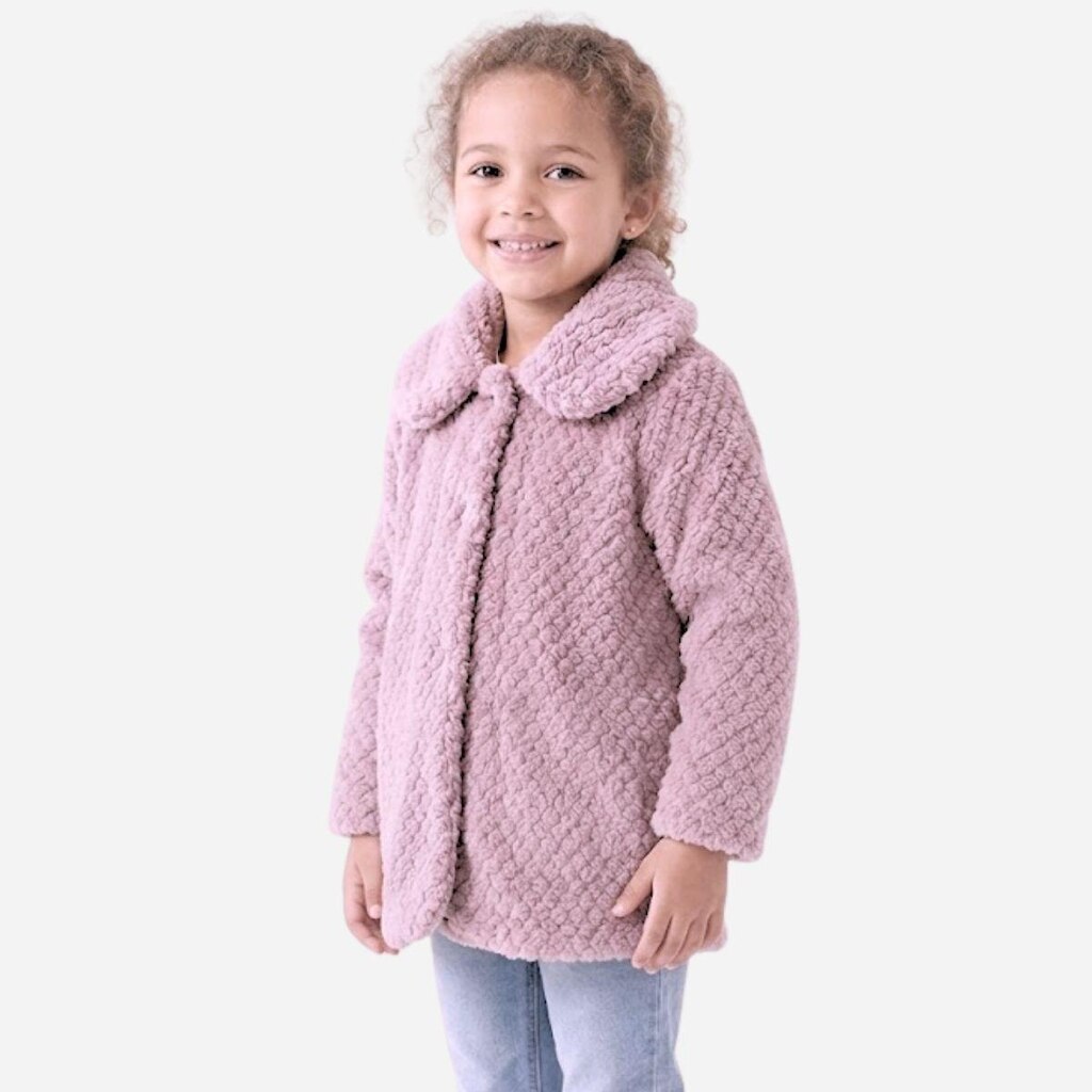 JAQUETA PELUCIADA INFANTIL MENINA - ELIAN