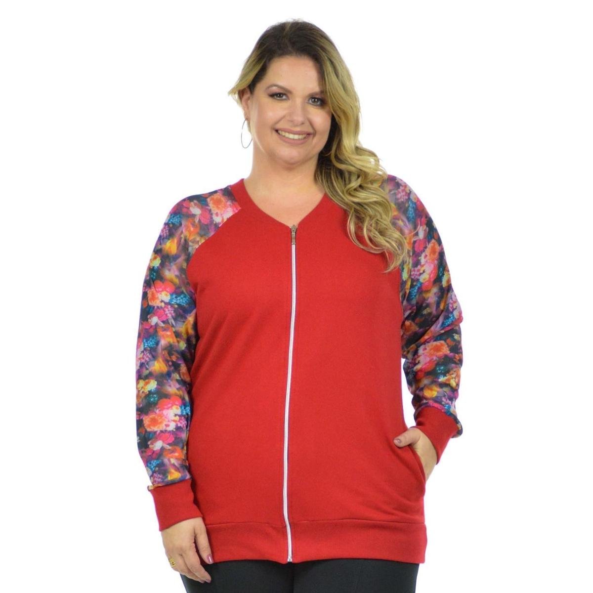 Jaqueta Veludo Vermelho S Compre Online Zattini