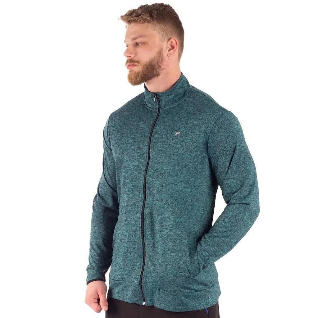 Jaqueta Poker Fluxo Masculina - Verde Mescla