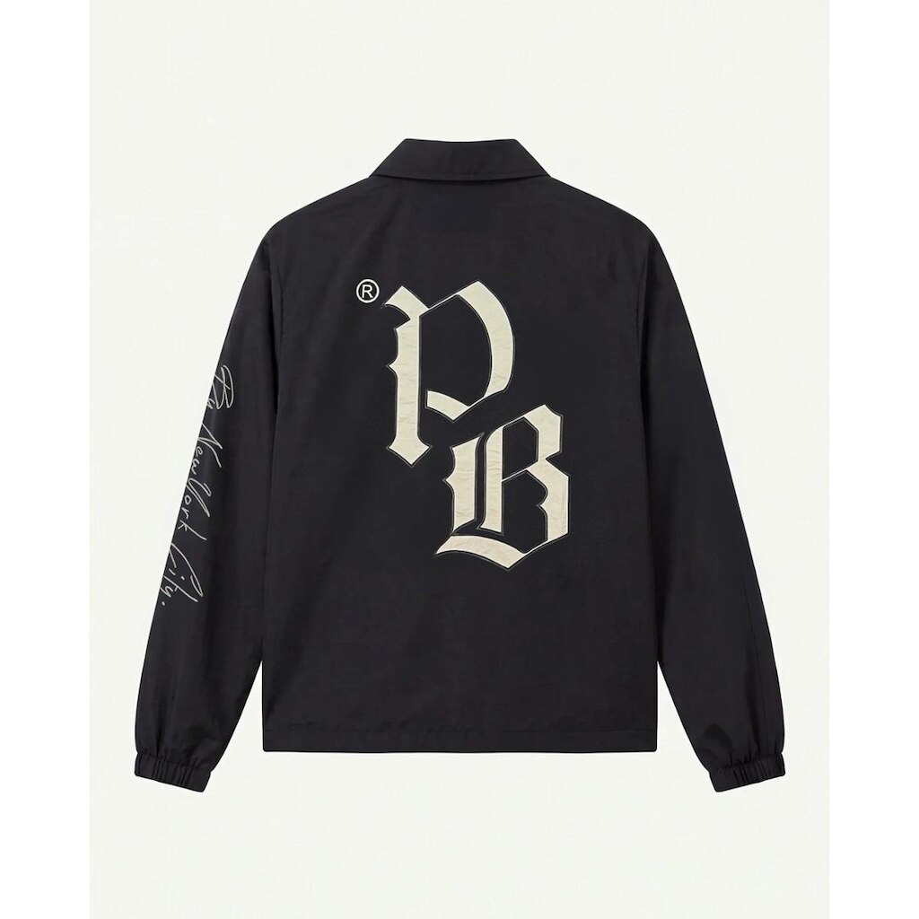 Jaqueta Prison Corta Vento Oversized Sovereign Preta