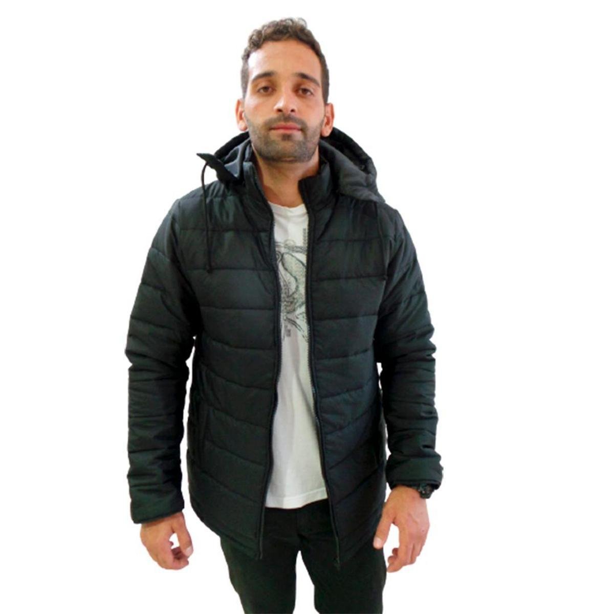 Jaqueta Puffer Bobo jaco Blusa Masculina Kayller Com Gominho e - Main Image