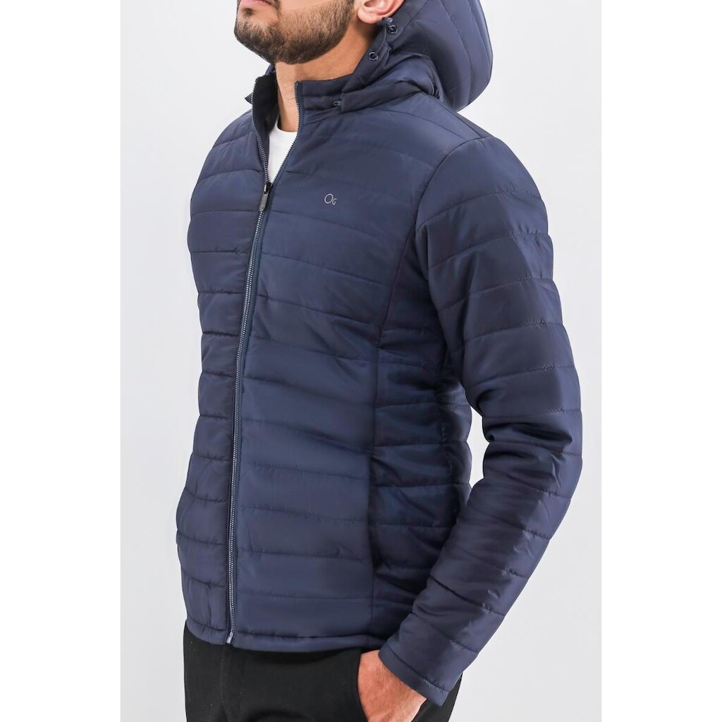 JAQUETA PUFFER C/ CAPUZ REMOVÍVEL MASCULINA OGOCHI REF:027510002