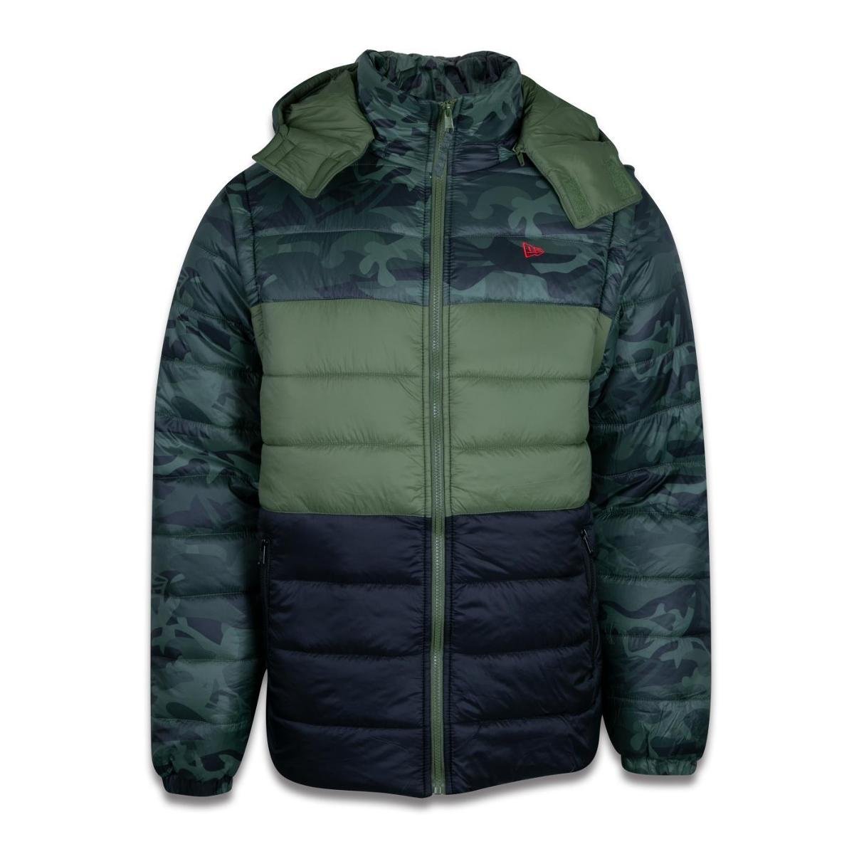 JAQUETA PUFFER COLETE MILITARY MILITAR NEW ERA - Verde Menor preço em JAQUETA PUFFER COLETE MILITARY MILITAR NEW ERA - Verde