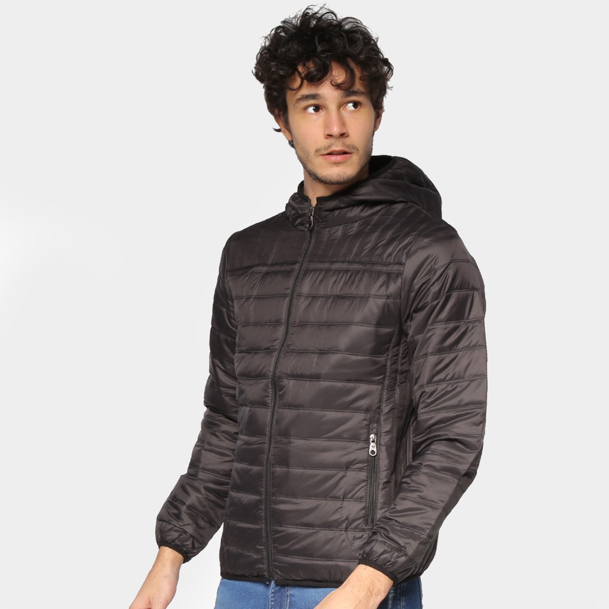 Jaqueta Puffer Eagle Rock com Capuz Masculina - Preto é ruim? Jaqueta Puffer Eagle Rock com Capuz Masculina - Preto é boa?