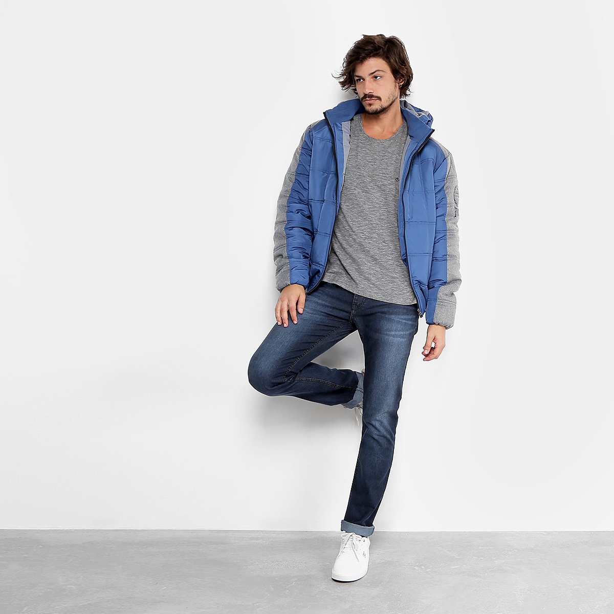 jaqueta puffer everlast