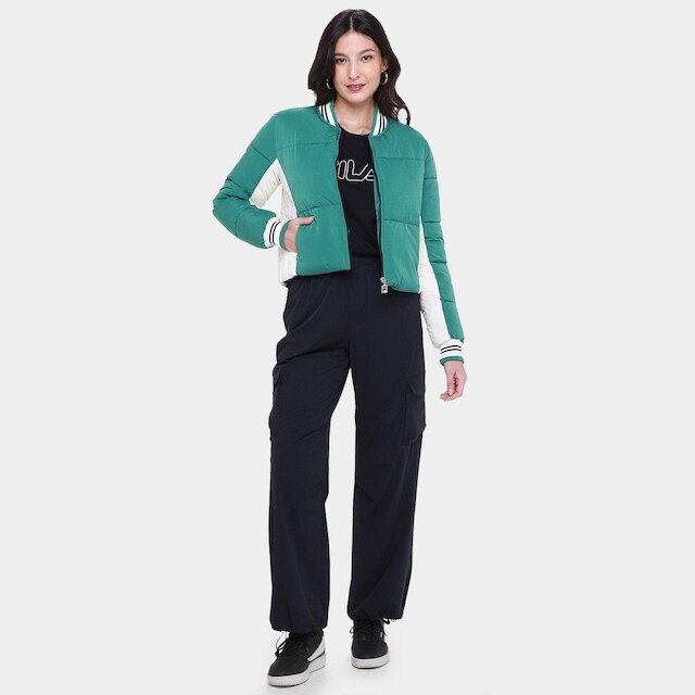 Jaqueta Puffer Fila UC Feminina