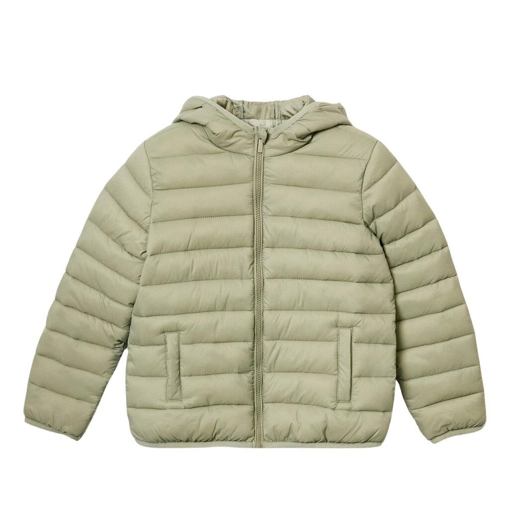 Jaqueta Puffer Hering Kids Com Capuz