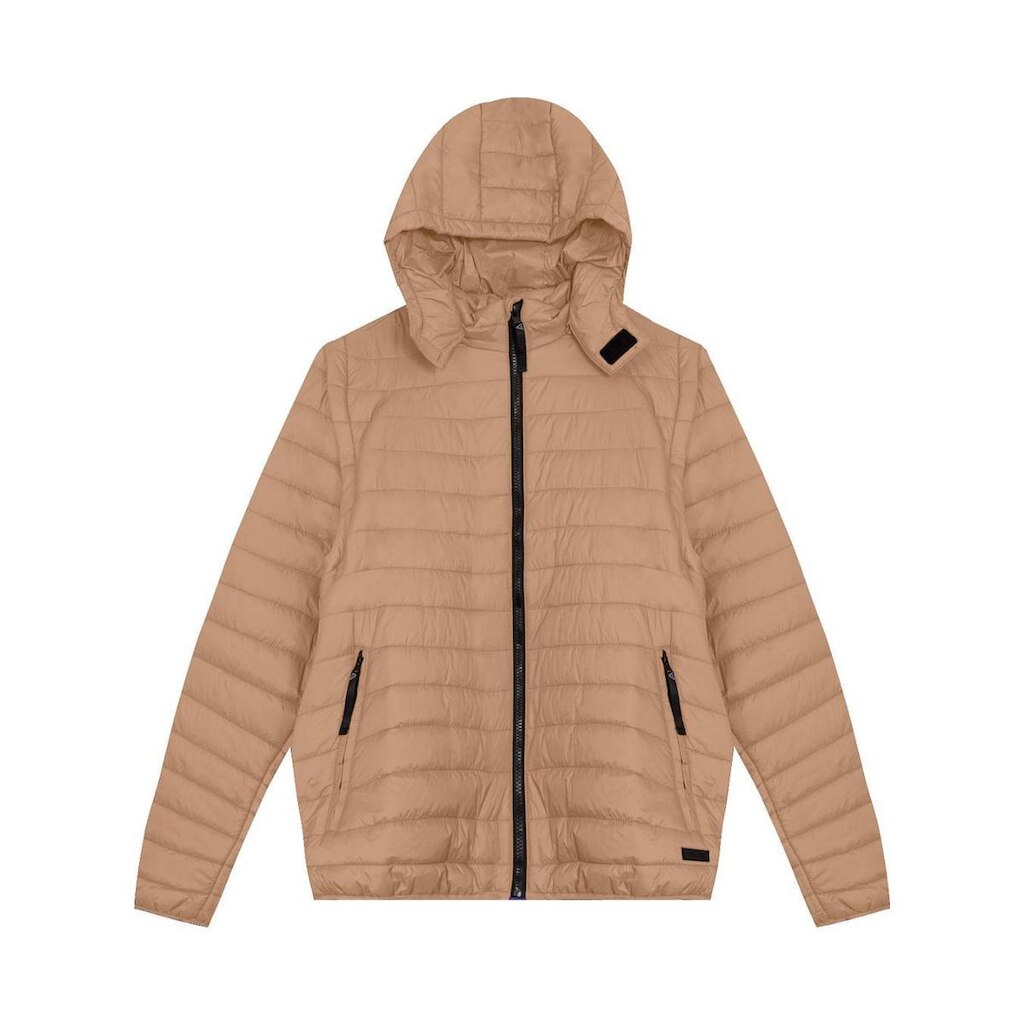 Jaqueta Puffer Malwee 1000115429 Masculina Manga e Capuz Removíveis Nylon T. P/XGG
