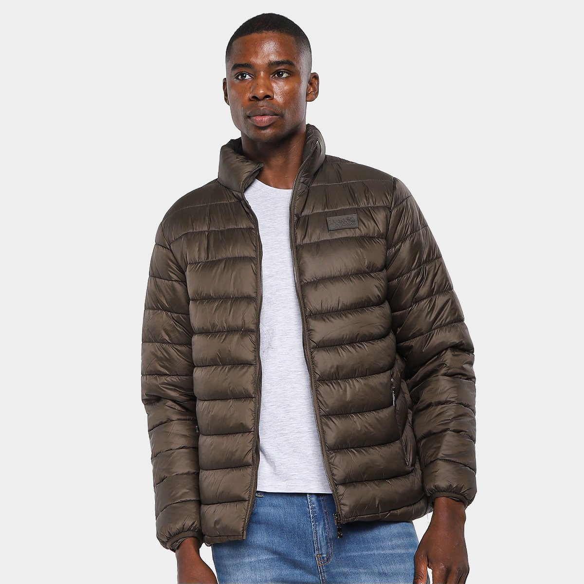 Jaqueta Puffer Red Nose Gola Alta Masculina Menor preço em Jaqueta Puffer Red Nose Gola Alta Masculina