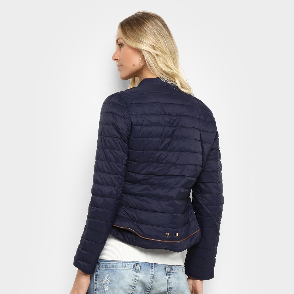 jaqueta nylon com touca sail voyage