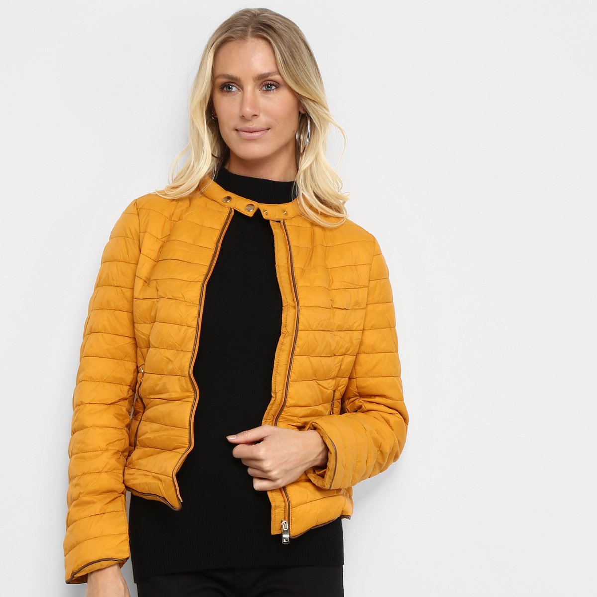 jaqueta nylon com touca sail voyage