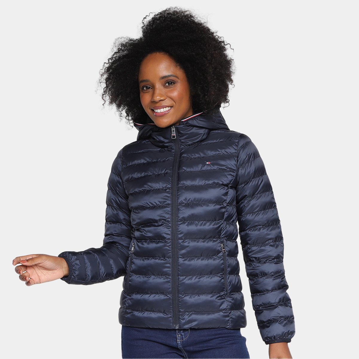 Casaco Jaqueta Puffer Tommy Hilfiger Jacket Casaco De Lã Tommy