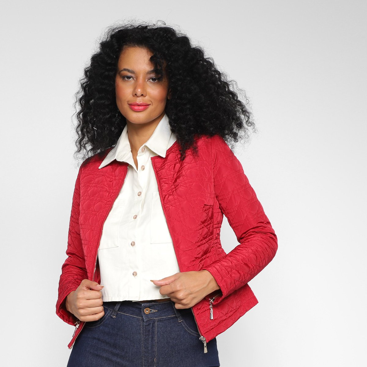 Jaqueta Queen's Nylon Matelassê Feminina - Vermelho é ruim? Jaqueta Queen's Nylon Matelassê Feminina - Vermelho é boa?