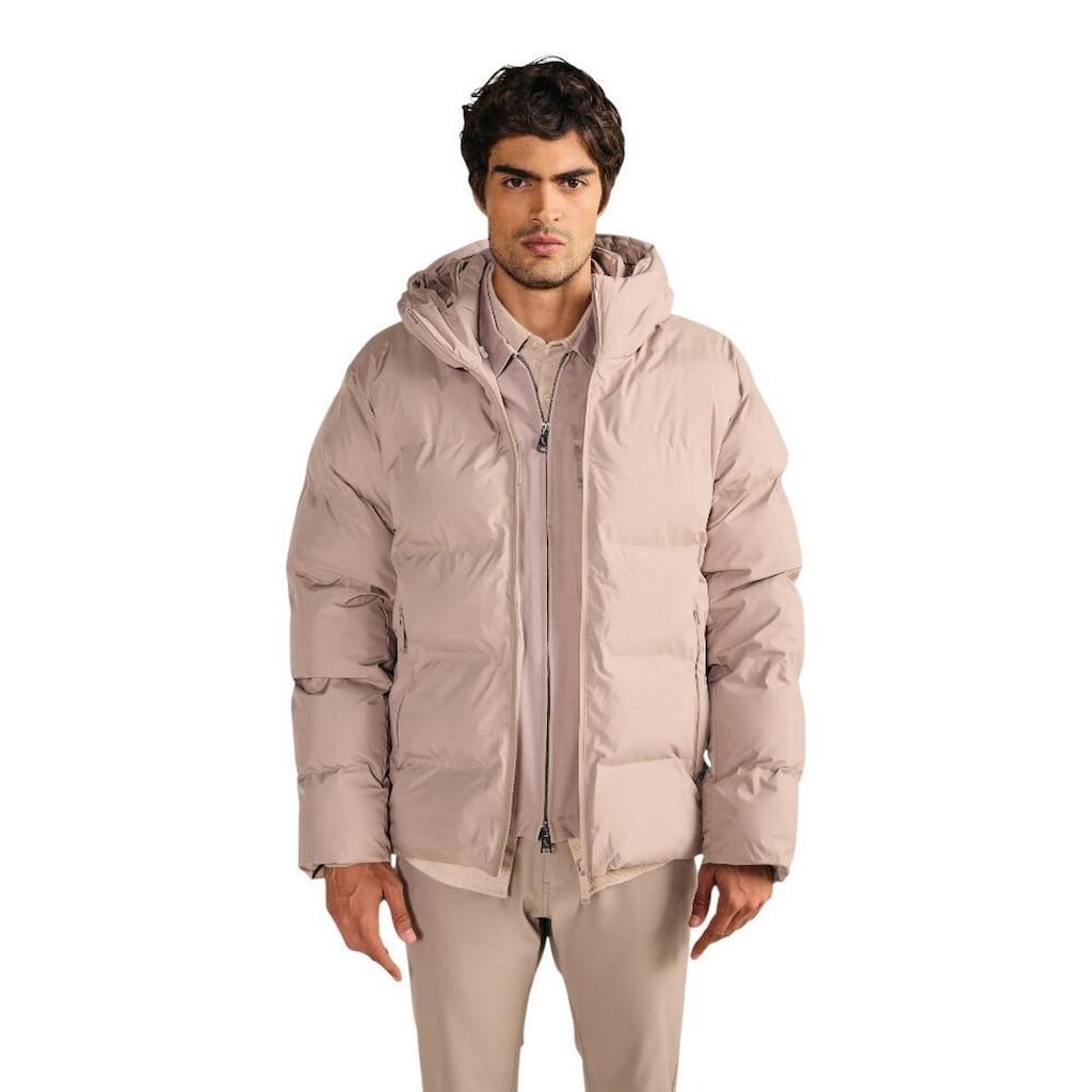 Jaqueta Reserva Puffer Selada Maculino Cinza Lua