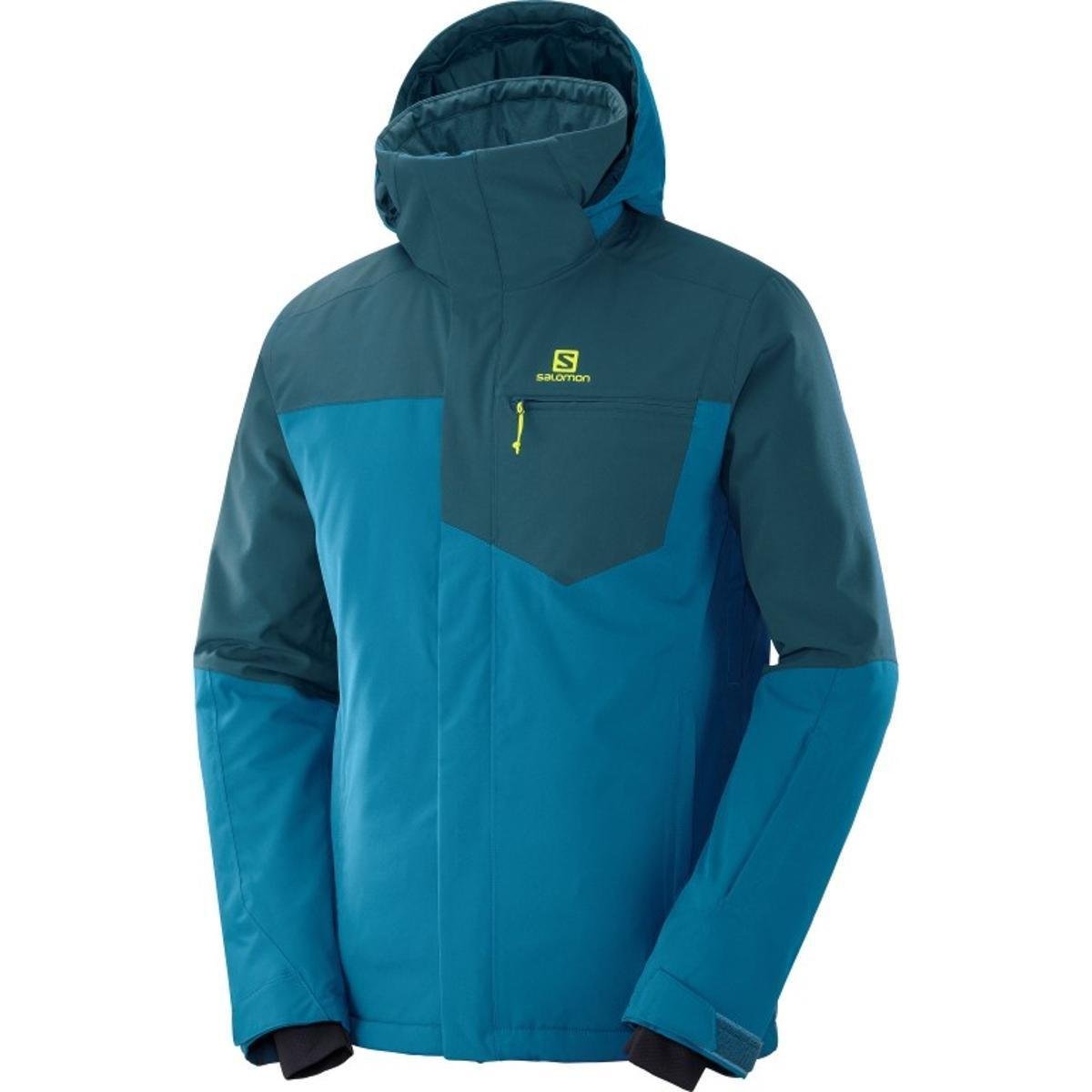 Jaqueta Salomon Strike Jacket Masculina - Azul Menor preço em Jaqueta Salomon Strike Jacket Masculina - Azul