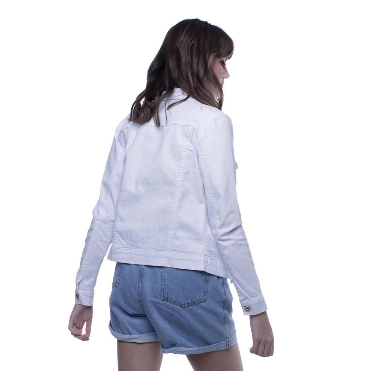 jaqueta sarja feminina branca