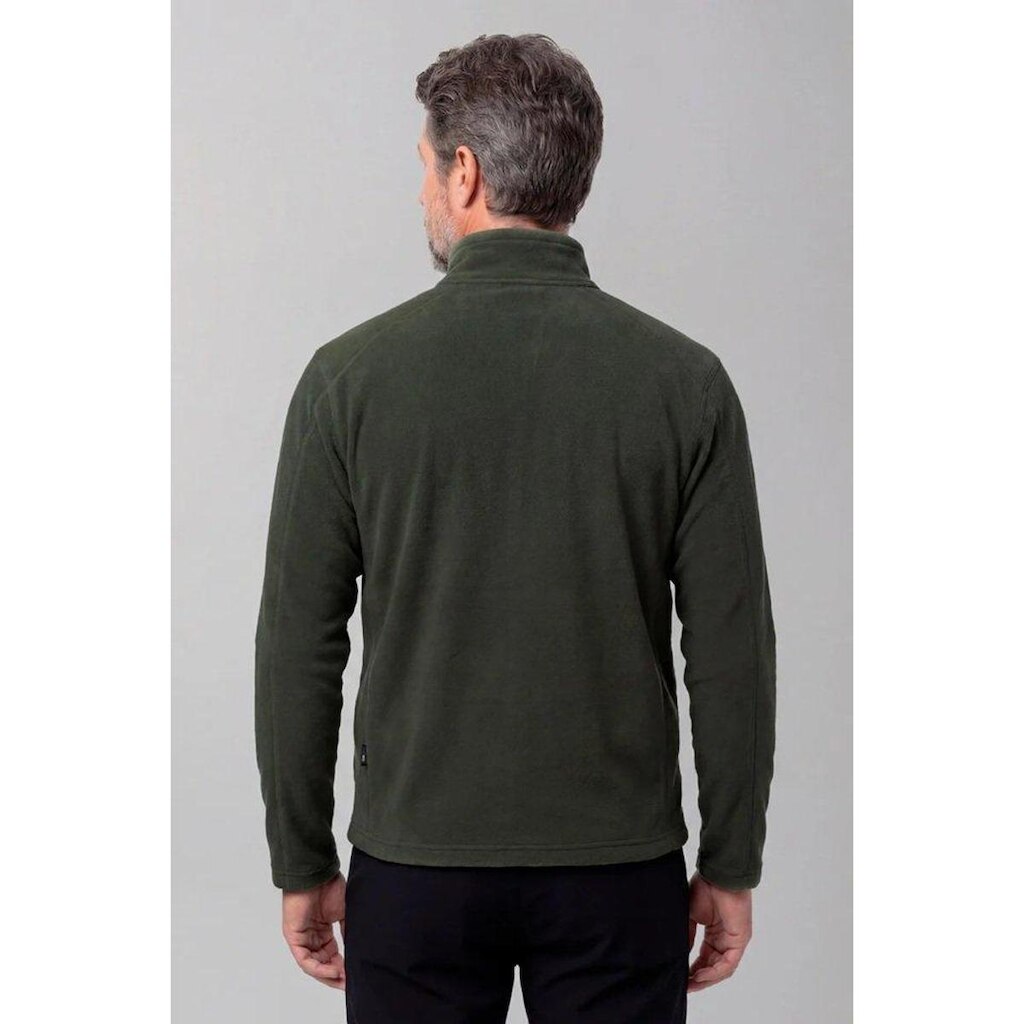 Jaqueta Solo Microfleece III Masculina Verde Militar