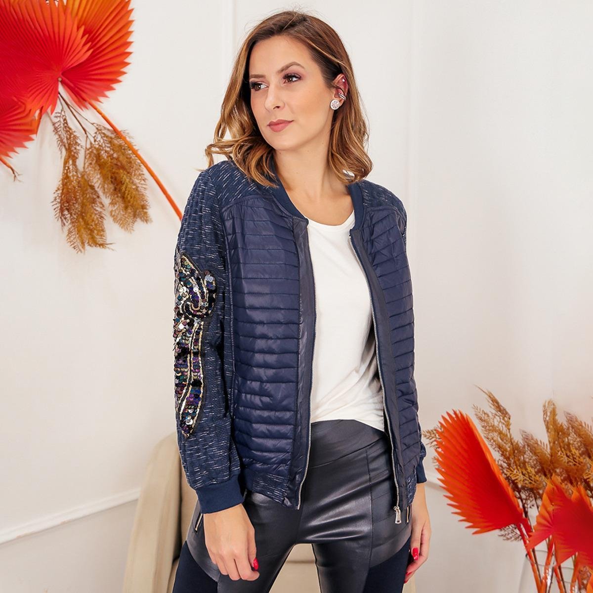 JAQUETA SUSIE BOMBER FEMININA Zattini - Main Image