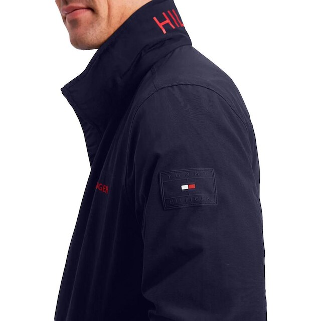 Jaqueta Tommy Hilfiger Masculina Sustainable Regatta Jacket Azul Marinho