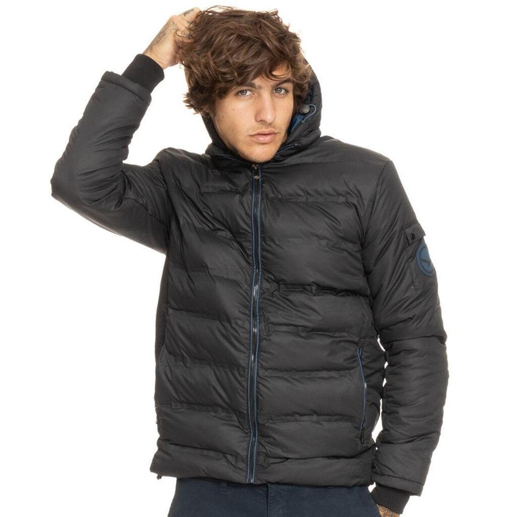 Jaqueta Yacht Master Puffer com Capuz Masculina