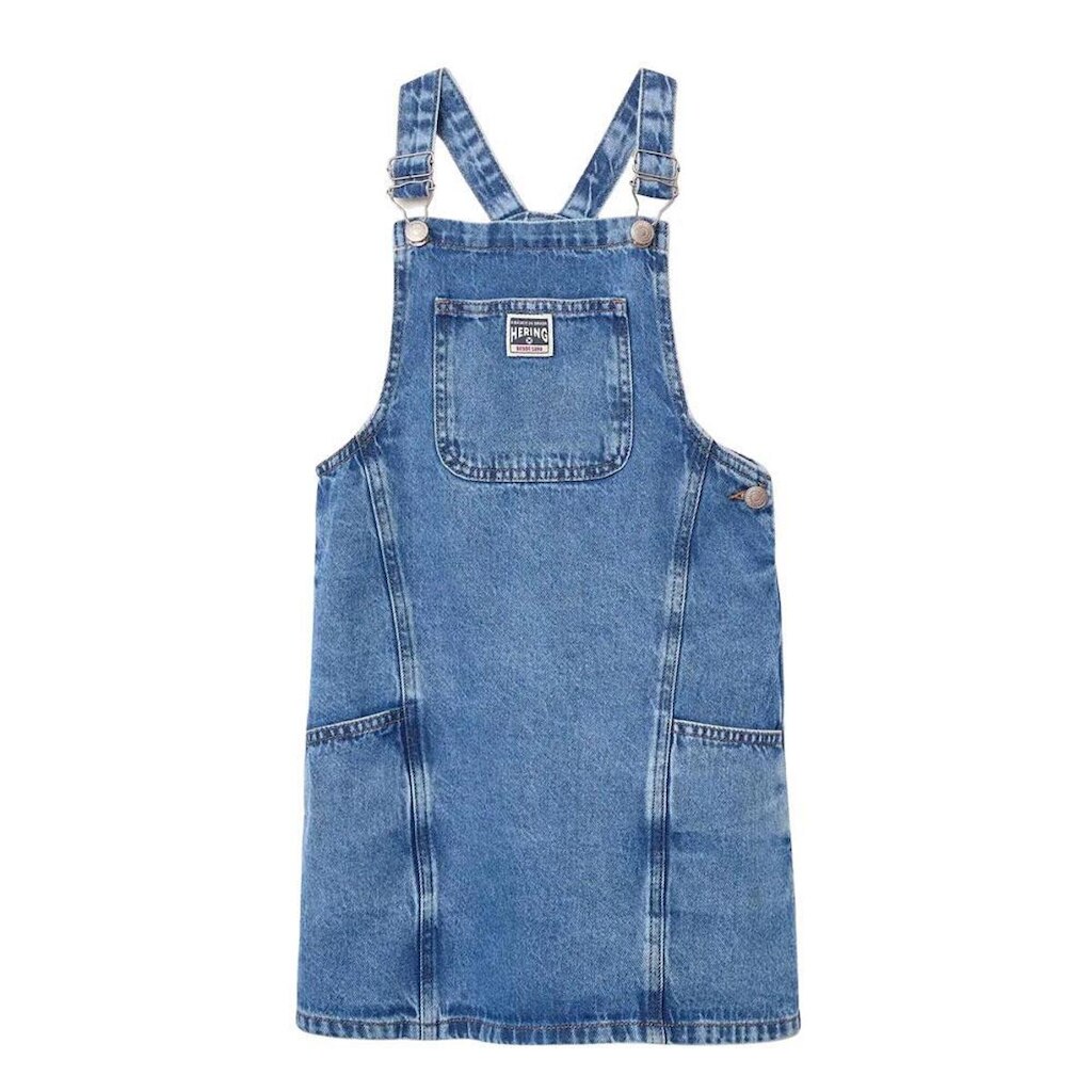 Jardineira Hering Infantil Menina Em Jeans