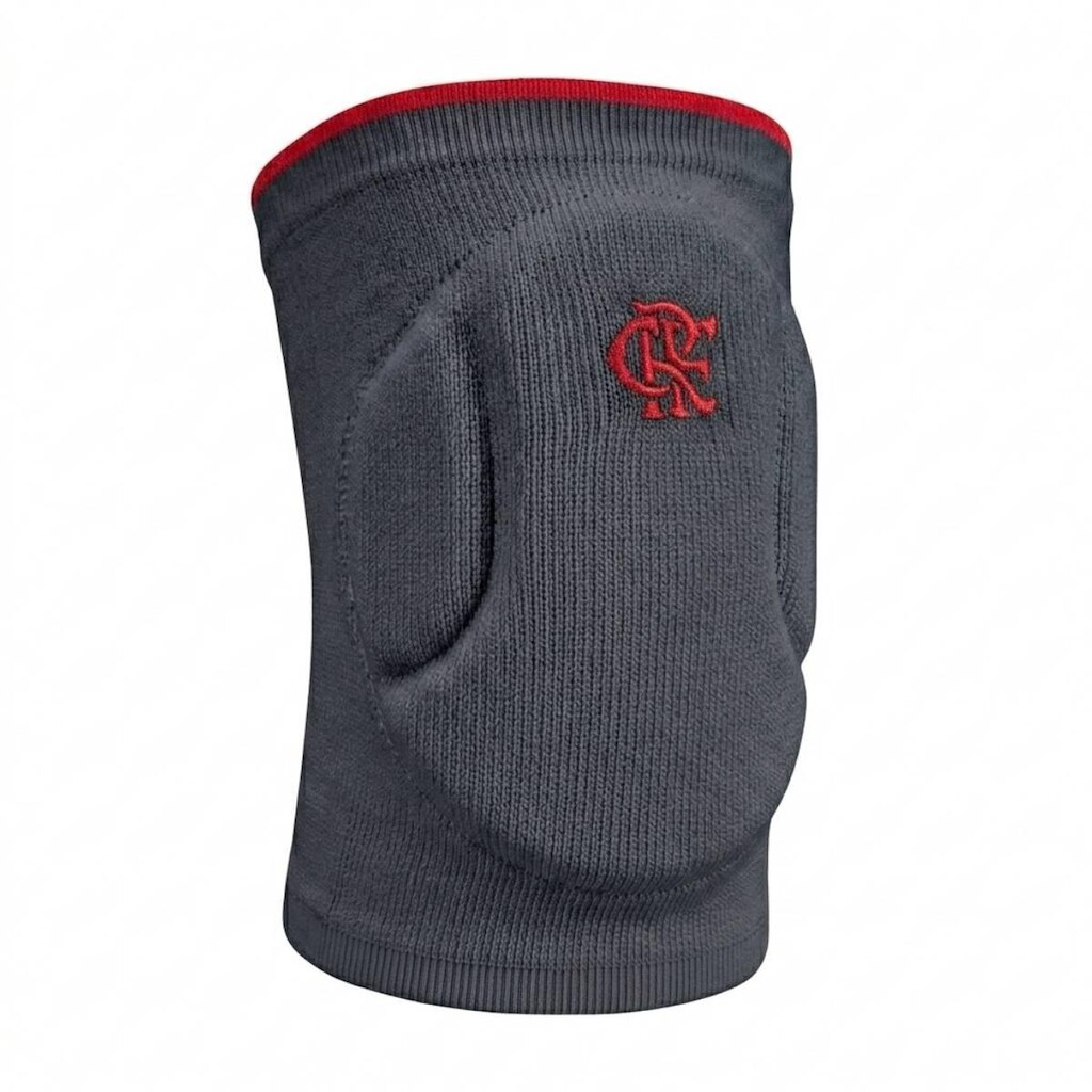 Joelheira Compressão N1 Sport Knit Slide Flamengo Confortável