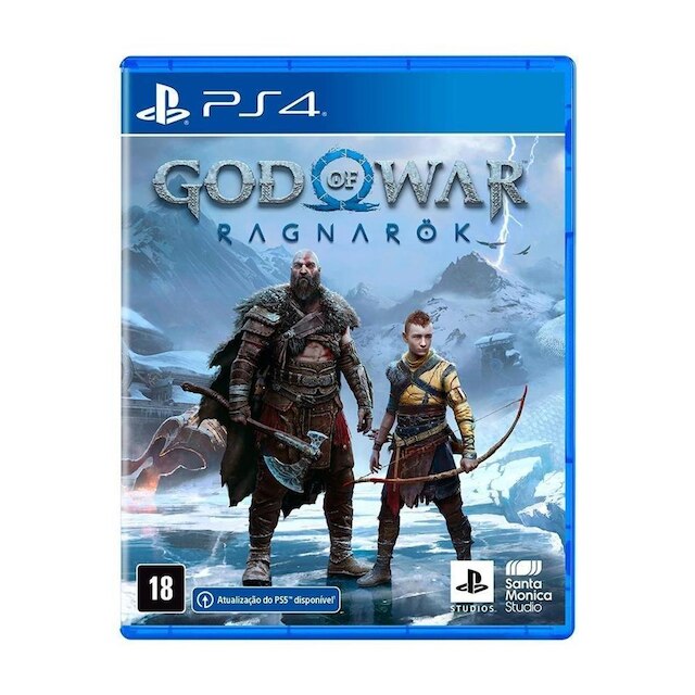Jogo God of War Ragnarök, Edição Standard, PS4