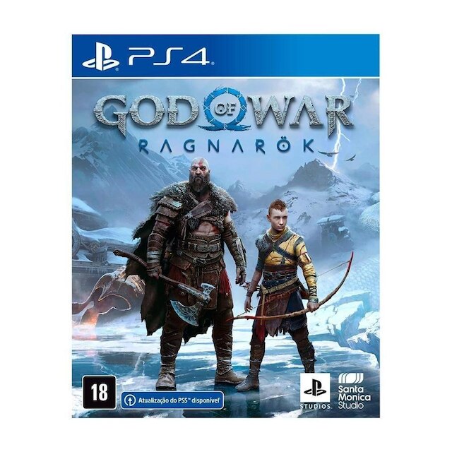 Jogo God of War Ragnarök, Edição Standard, PS4