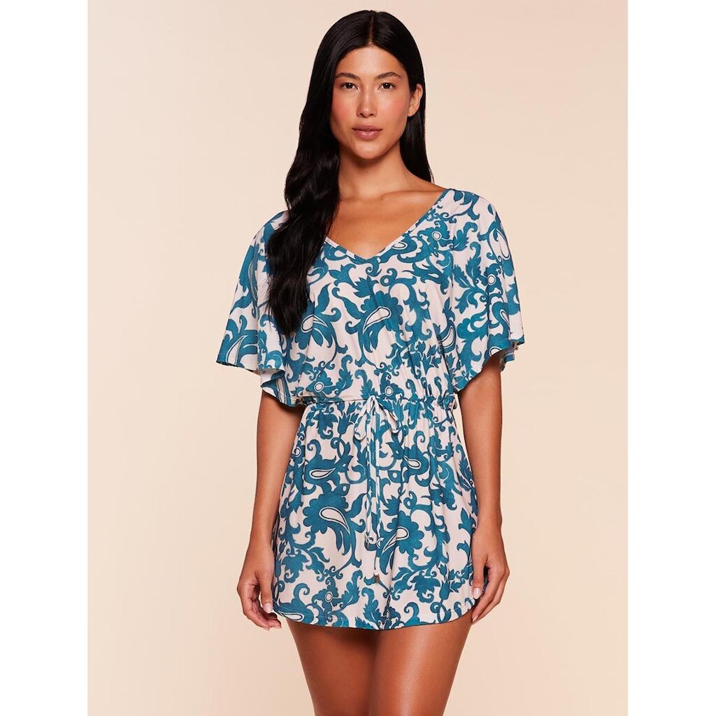 Kaftan Água Doce Estampado Araguaia