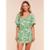 Kaftan Água Doce Estampado Araguaia - Verde