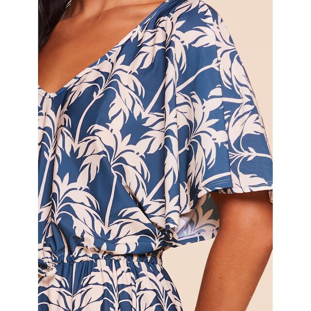 Kaftan Água Doce Estampado Oasis