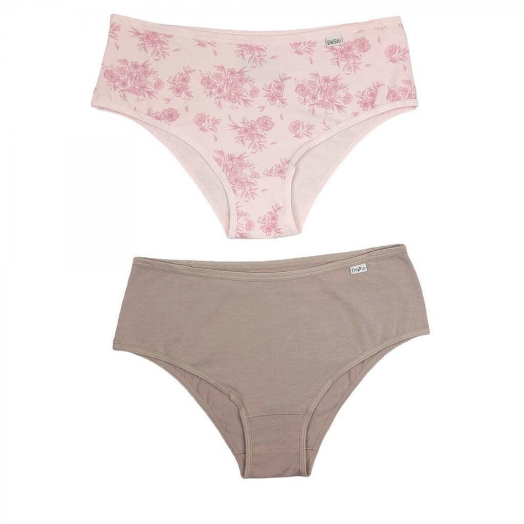 Kit 02 Calcinhas Larga Em Cotton - DelRio