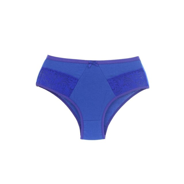 KIT 10 Calcinhas Alta Algodão Com Renda Seny Feminina