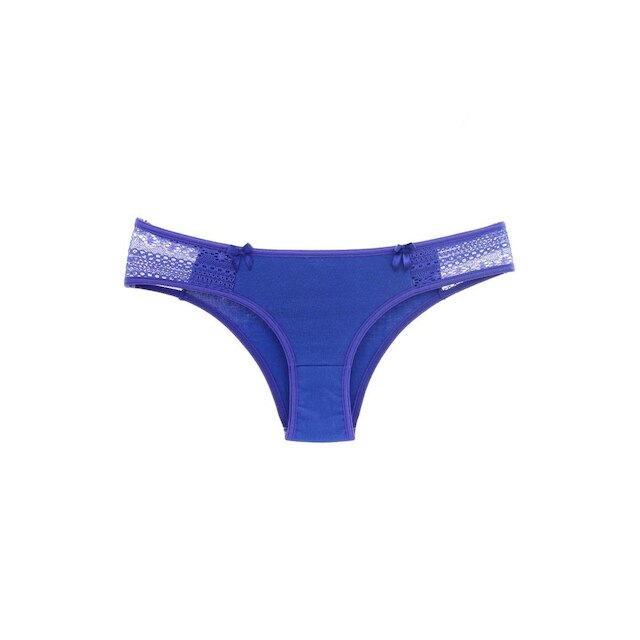 Kit 10 Calcinhas Seny Tanga Algodão Com Renda