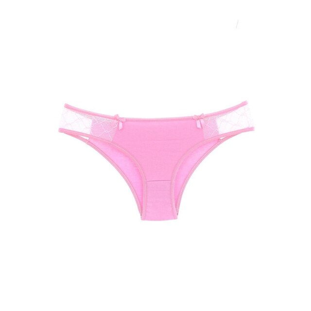 Kit 10 Calcinhas Seny Tanga Algodão Com Renda