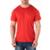 Kit 10 Camisetas Lisa Masculino Manga Curta 100% Poliéster Cor Vermelho - Vermelho