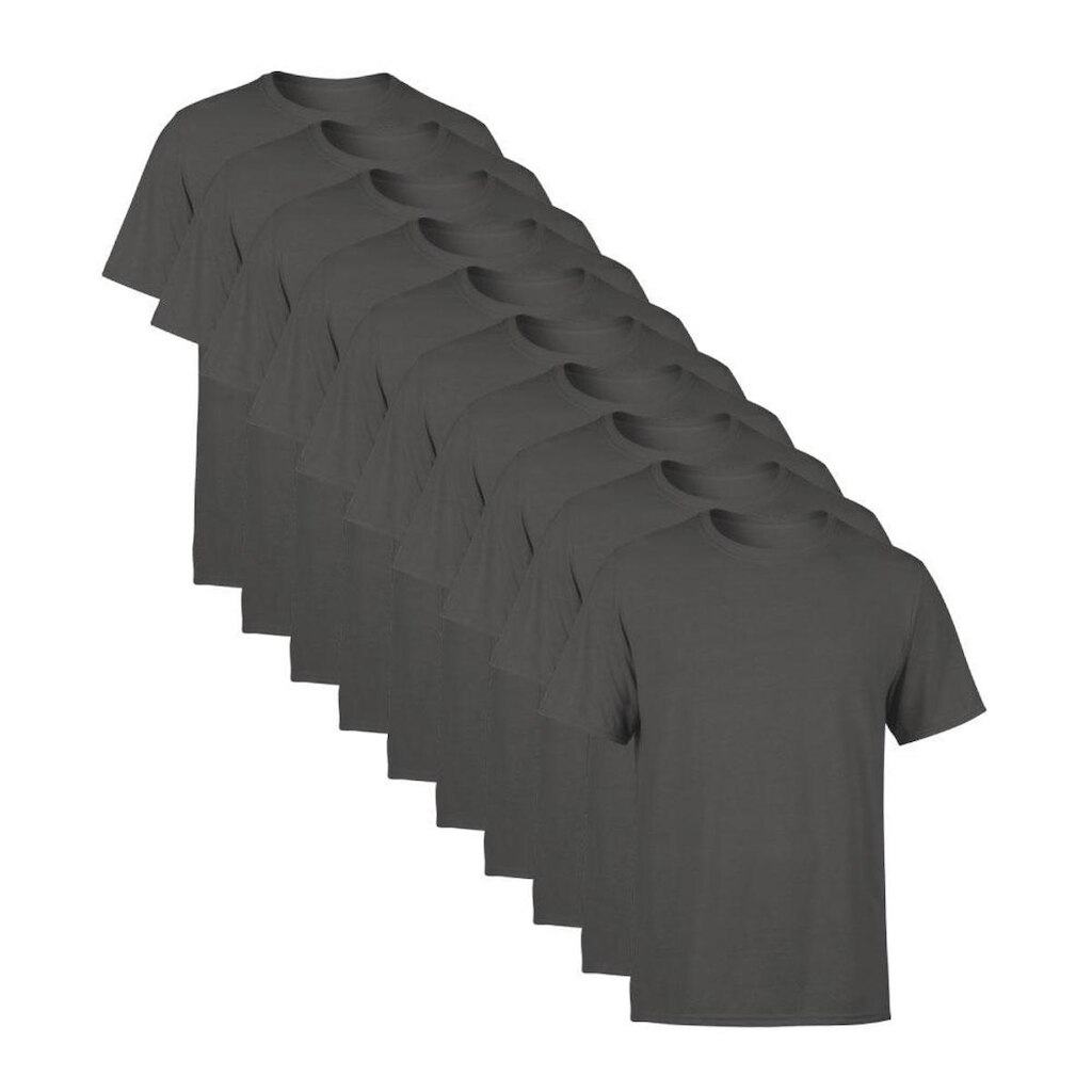 Kit 10 Camisetas Masculina Lisa Premium 100% Algodão