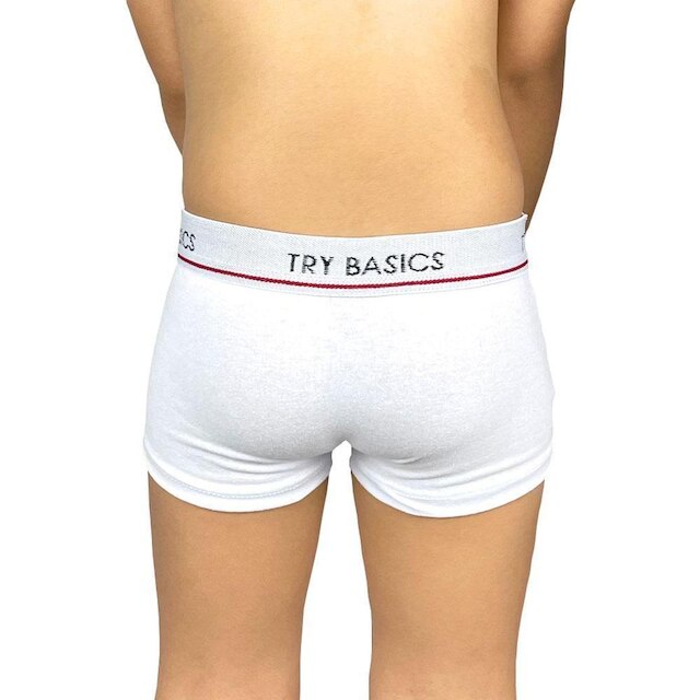 Kit 10 Cuecas Boxers Infantil Box Algodão Cotton Conforto