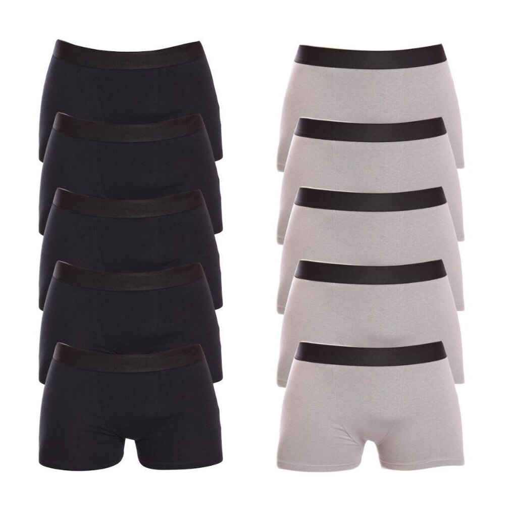 Kit 10 Cuecas Califórnia Boxer Box Lisa Lisa Masculina