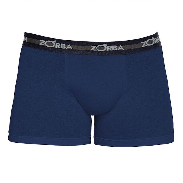 Kit 10 Cuecas Zorba Boxer Max Algodão 702 Preto - XG