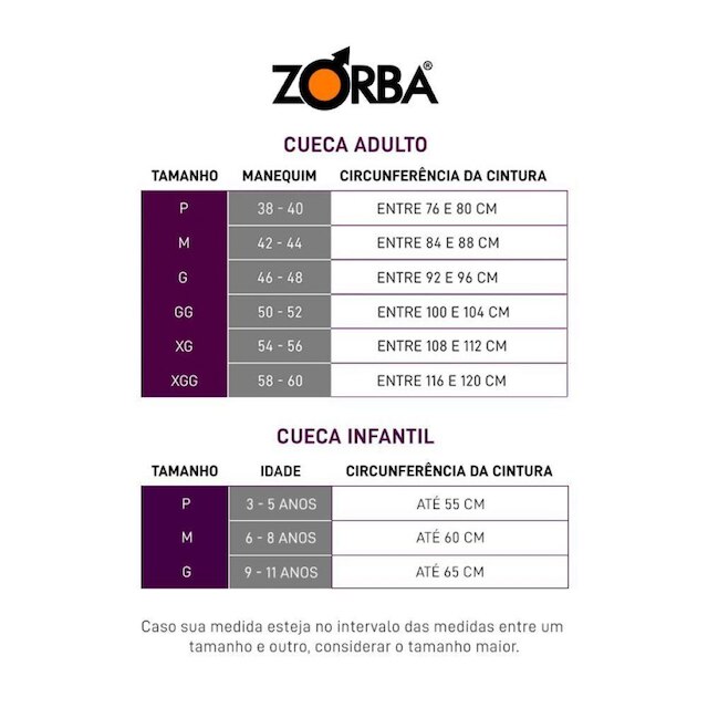 Kit 10 Cuecas Zorba Boxer Max Algodão 702 Preto - XG