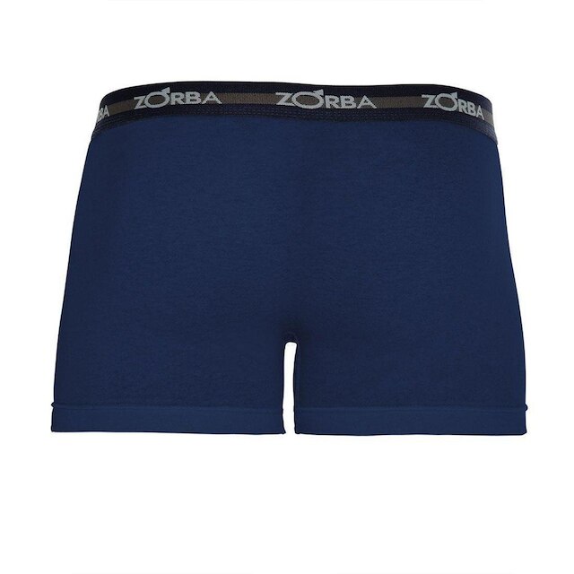 Kit 10 Cuecas Zorba Boxer Max Algodão 702 Preto - XG