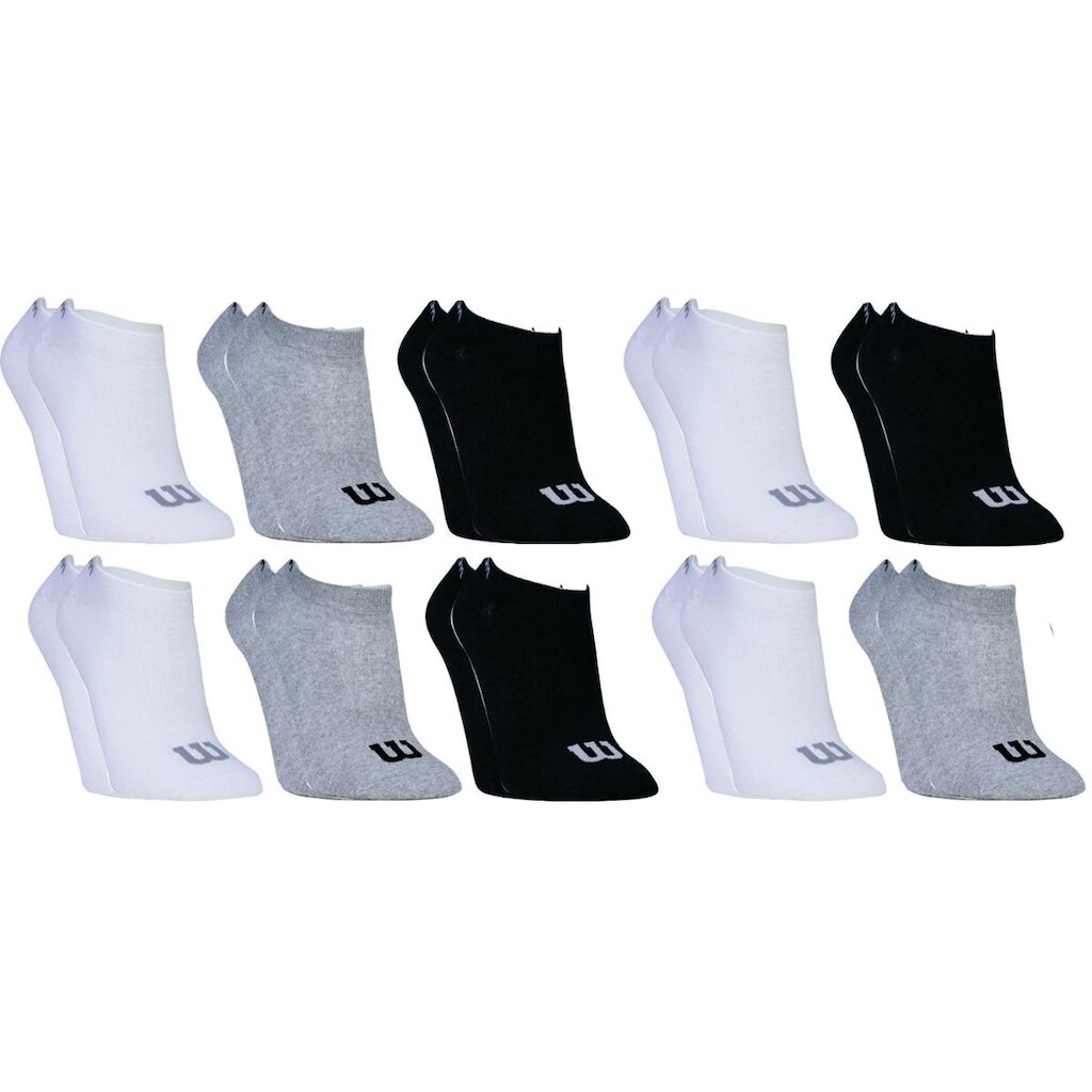 Kit 10 Meias Wilson Invisível Masculino