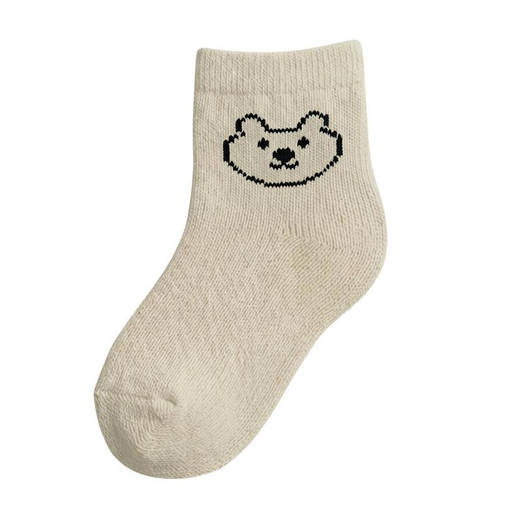Kit 10 Pares Meias Infantis Urso Bebê Bear Baby Criança Algodão Premium Fofo Confortável