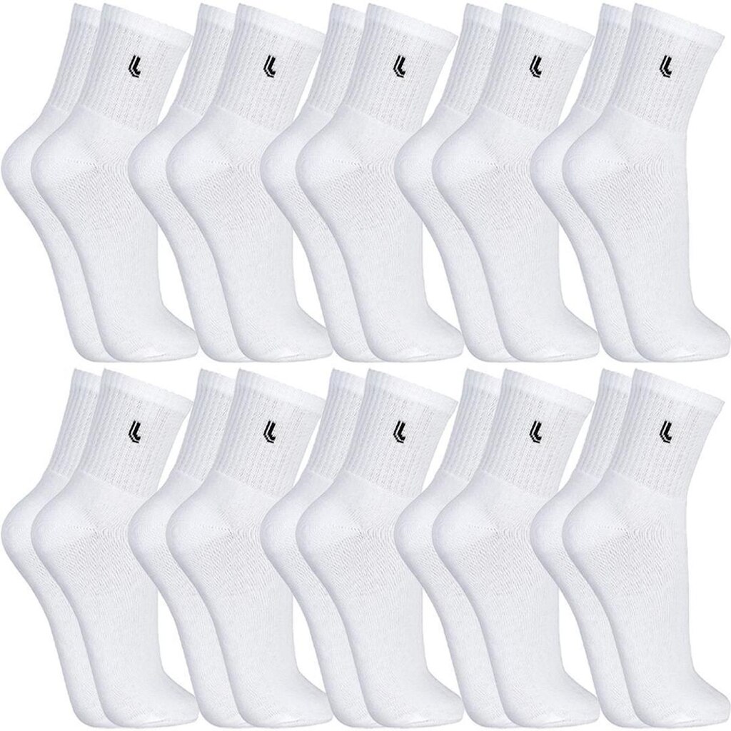 Kit 10 Pares Meias Lupo Algodão Cano Médio Alto Masculina Esportiva Academia Original