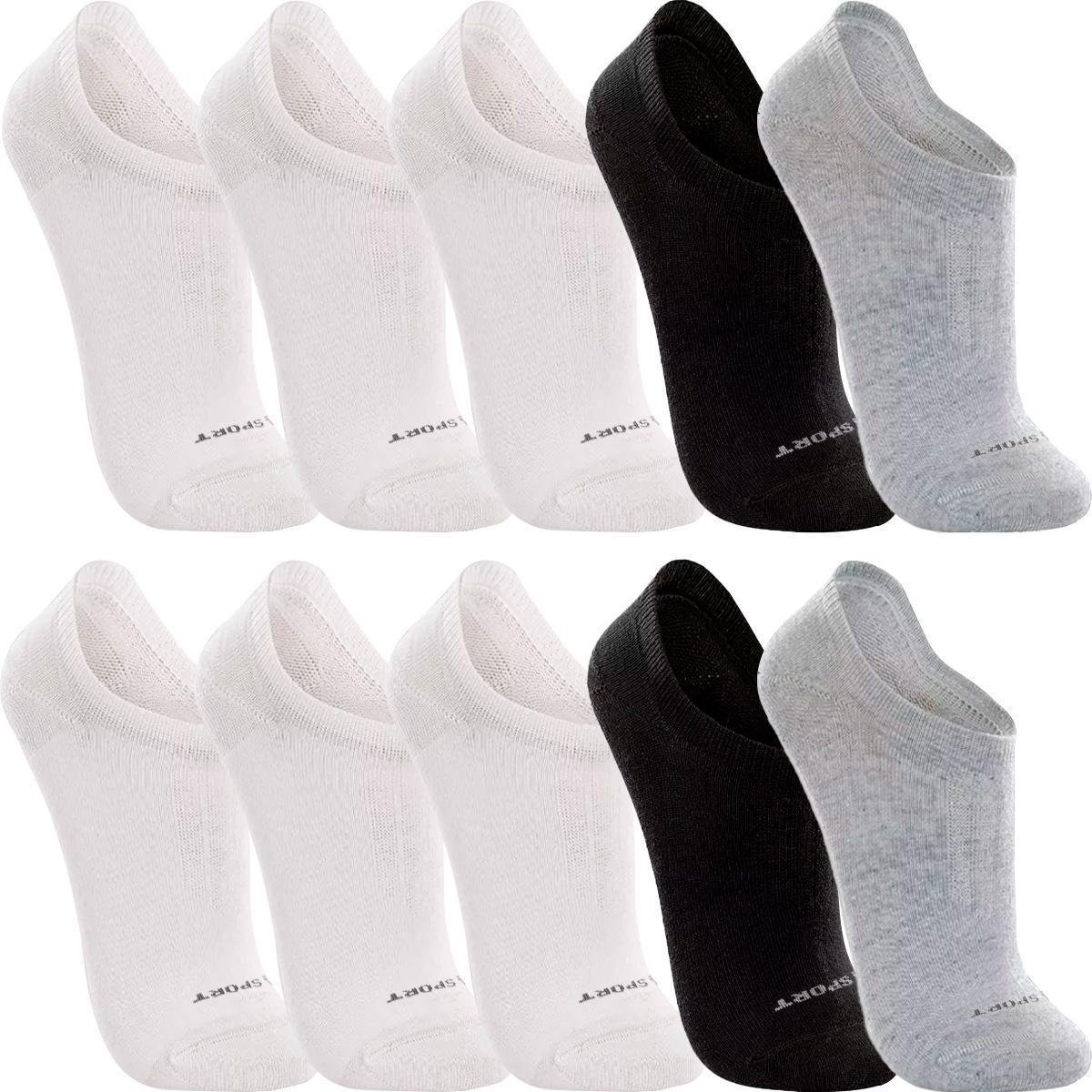 Kit 10 Pares Meias Lupo Cano Curto Baixo Meia Soquete Algodão Masculina Feminina Unissex Menor preço em Kit 10 Pares Meias Lupo Cano Curto Baixo Meia Soquete Algodão Masculina Feminina Unissex