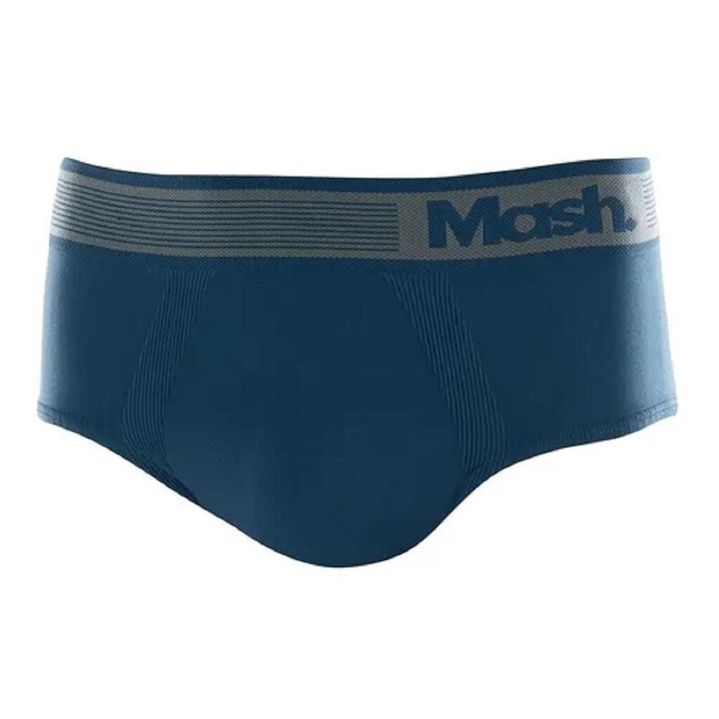 KIT 12 CUECAS SLIP SEM COSTURA MICROFIBRA MASH 713.02