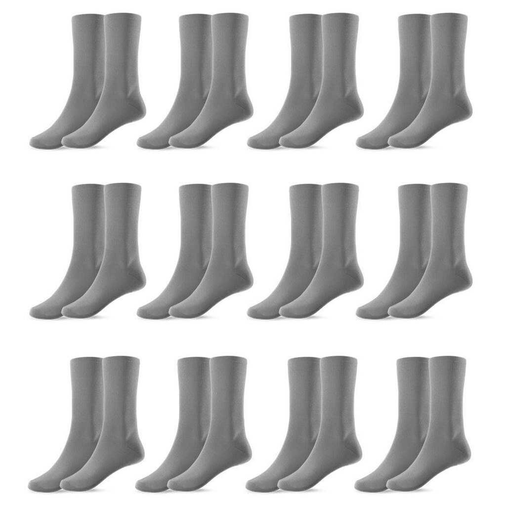 Kit 12 Pares de Meias Masculina Cano Alto 37/44