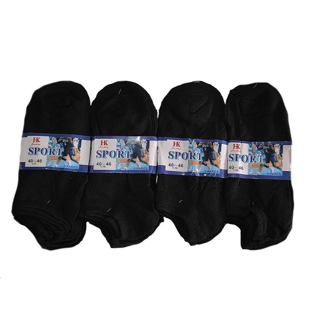 Kit 12 Pares de Meias Masculina Soquete 40-46 Branco
