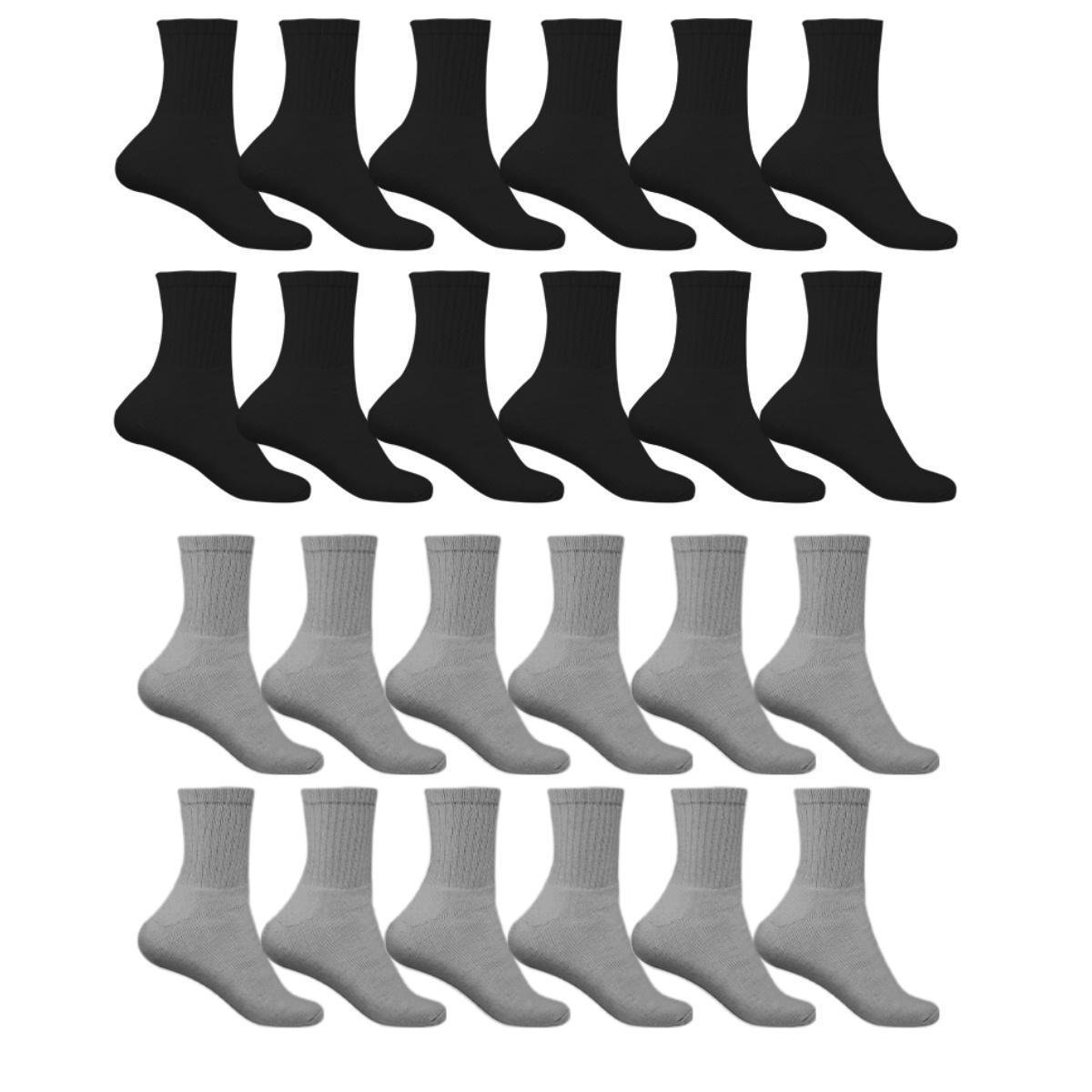 Kit 12 Pares Meia Adulto Sport Cano Alto Algodão FWC Masculina é ruim? Kit 12 Pares Meia Adulto Sport Cano Alto Algodão FWC Masculina é boa?